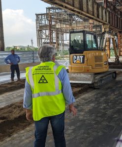 esperto di radioprotezione sul posto di lavoro